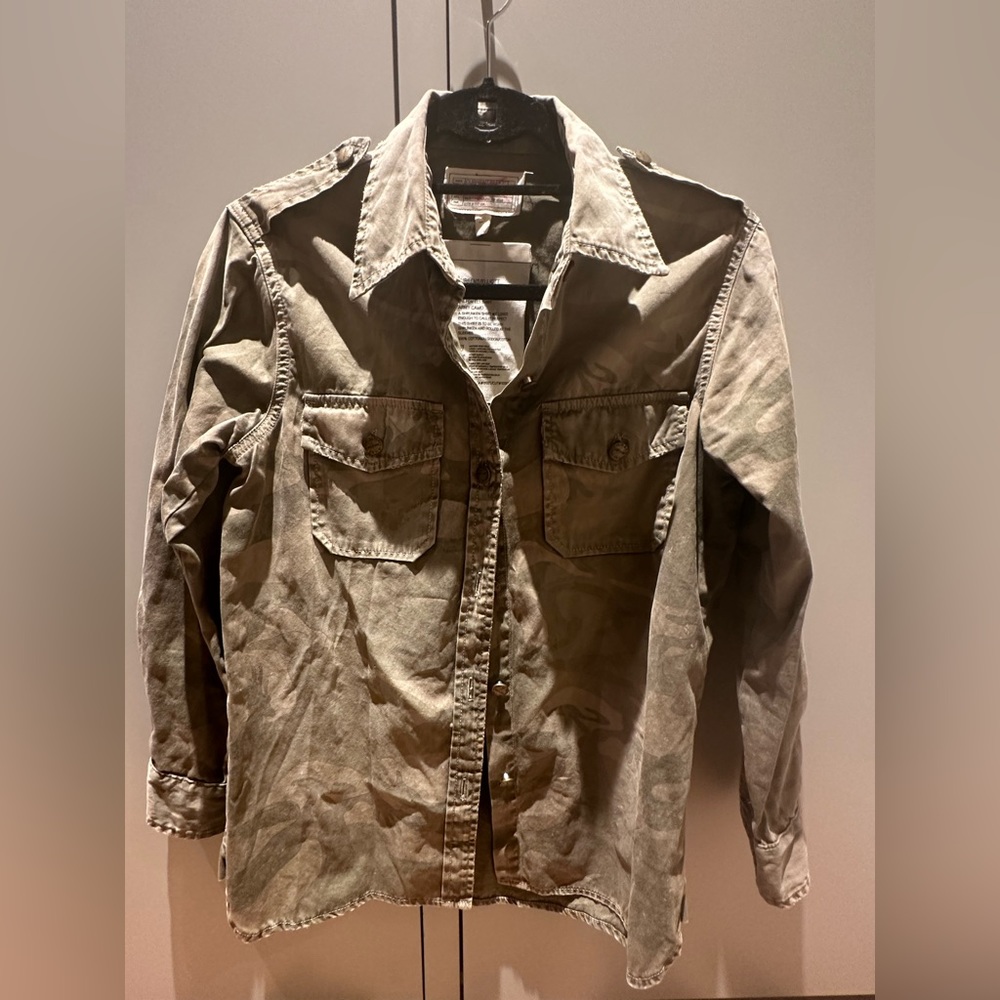 Current Elliot Camo Shirt Jacket